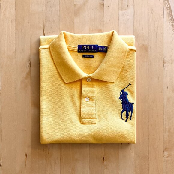 Polo Ralph Lauren Big Pony Cotton Mesh Polo Shirt Boys Large - Picture 4 of 4